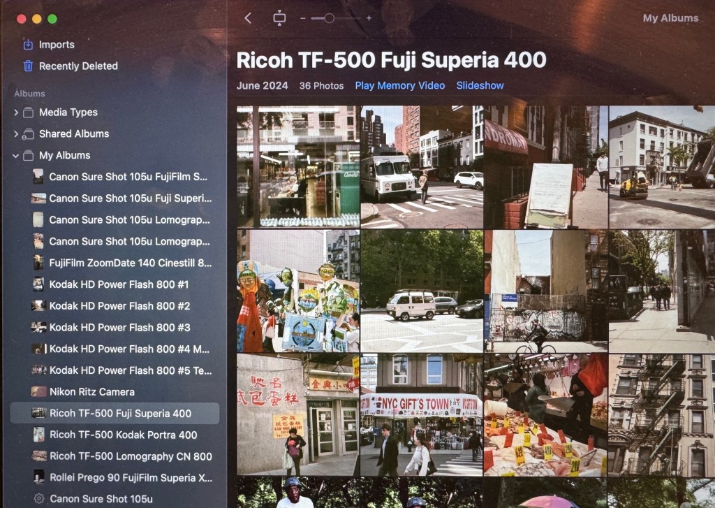 Organizing 35mm film scans with Apple&nbsp;Photos