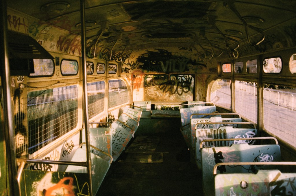 The first roll of new Harman Phoenix II film on my new Pentax K1000 SE